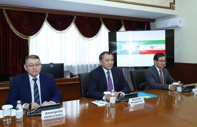 Нурлан Ногаев встретился с послом Исламской Республики Иран в Казахстане
