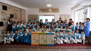 В школах области Улытау установлено около 400 экобоксов