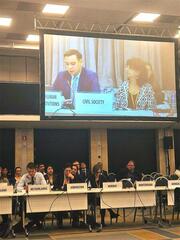 Омбудсмен на заседании ОБСЕ в Варшаве представил меры Казахстана по борьбе с рабством и защите беженцев