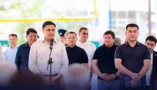 АКИМ ГОРОДА ПРОВЁЛ ВЫЕЗДНУЮ ВСТРЕЧУ С ЖИТЕЛЯМИ ЕНБЕКШИНСКОГО РАЙОНА