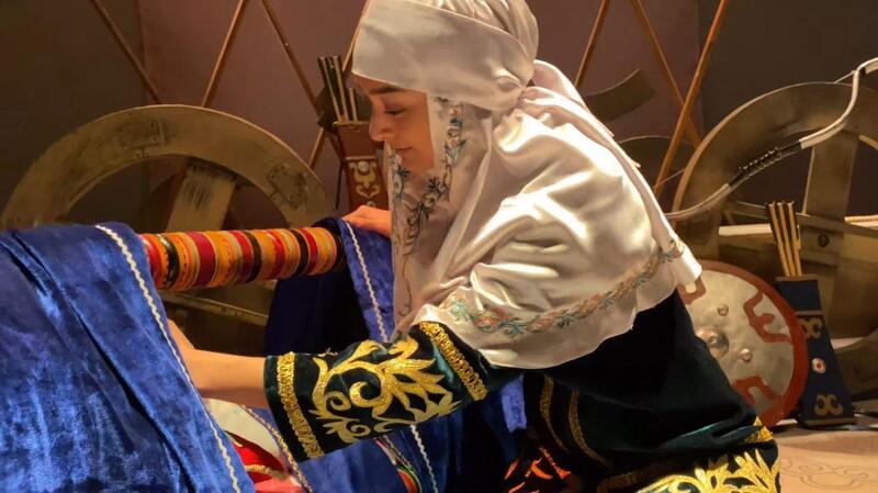 Республиканский челлендж «Анаға тағзым – анаға құрмет» продолжили работники культуры