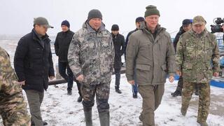 Первый вице-премьер Роман Скляр ознакомился с паводковой ситуацией в Актюбинской области и координацией проводимых работ