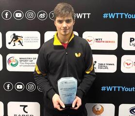 Карагандинский теннисист Алан Курмангалиев победил на международном турнире в Узбекистане  