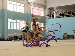 В Усть-Каменогорске проходит чемпионат ВКО по художественной гимнастике