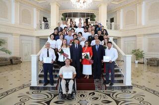 В Талдыкоргане наградили 23 спонсора, внесших вклад в акцию «Дорога в школу»