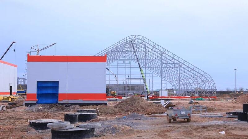 В Сарани строят малую промышленную зону