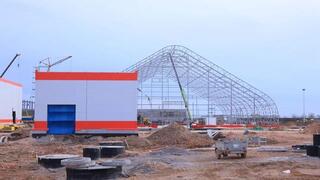 В Сарани строят малую промышленную зону