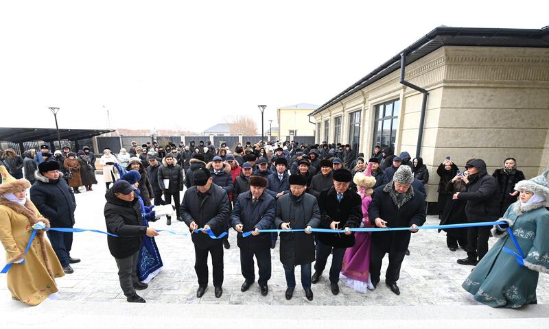 В поселке Айтеке би открылась новая гостиница