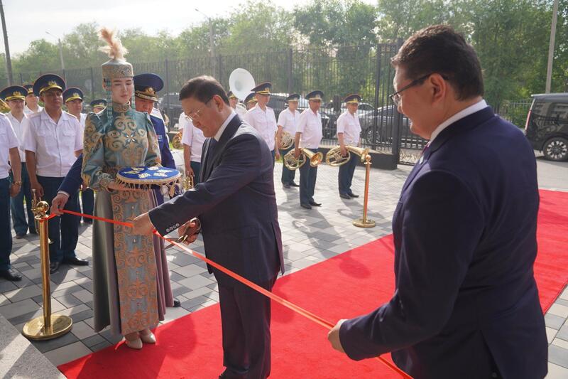 В области Абай Генеральный Прокурор открыл здание прокуратуры и заложил капсулу памяти на месте строительства медико-социального центра