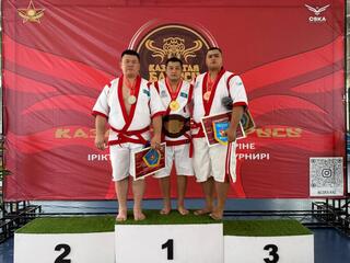 В Алматы определились сильнейшие борцы «Әскер барысы» среди силовых структур