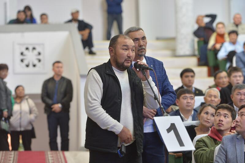 Бейбит Исабаев провел встречу с жителями Ескельдинского района