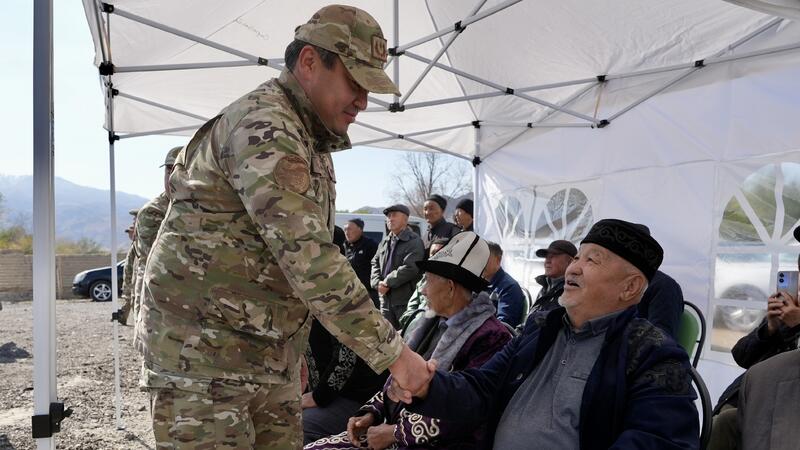 Глава МЧС открыл новый добровольный противопожарный пункт в селе Актерек