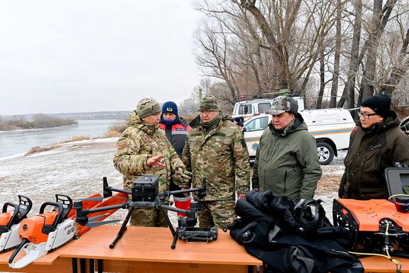 Проведена проверка участков, подверженных риску паводков