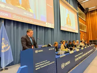 Министр внутренних дел Казахстана принял участие в конференции ООН в Вене