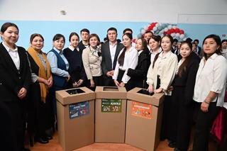 В ТУРКЕСТАНСКОЙ ОБЛАСТИ ПО ИНИЦИАТИВЕ ECO NETWORK ЗАПУЩЕН ПРОЕКТ «ЖАСЫЛ МЕКТЕП»