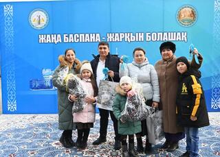 Кызылординцы празднуют новоселье