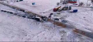 Дорожные службы Актюбинского областного филиала «ҚазАвтоЖол» обеспечили безопасный пропуск более 1000 автомобилей в условиях ухудшения погоды