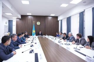 Сенаторы ознакомились с ходом развития обрабатывающей промышленности Жамбылской области