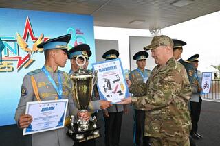 «Айбын-2025»: министр обороны вручил награды победителям военно-патриотического сбора