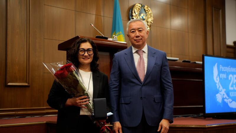 В МНЭ прошла торжественная церемония ко Дню Республики