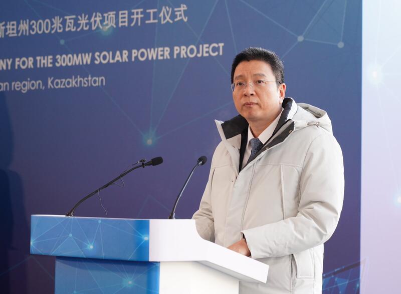 В ТУРКЕСТАНСКОЙ ОБЛАСТИ НАЧАЛОСЬ СТРОИТЕЛЬСТВО СОЛНЕЧНОЙ ЭЛЕКТРОСТАНЦИИ МОЩНОСТЬЮ 300 МВТ