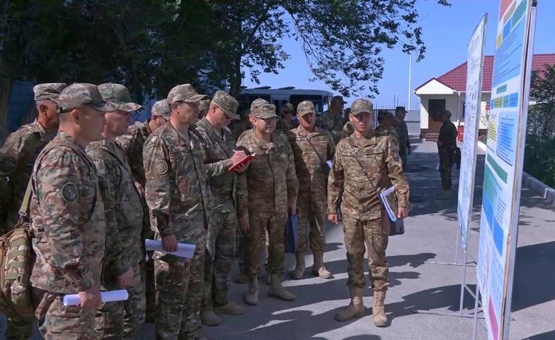 Начальник Генерального штаба проверил организацию боевой подготовки в частях РгК «Юг»
