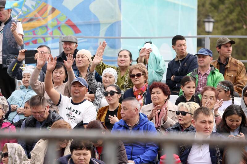 Молодые таланты выступили в Алматы в дни празднования Наурыза