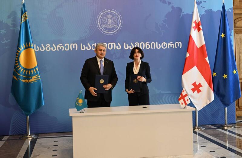 Главы МИД Казахстана и Грузии обсудили планы по углублению взаимовыгодного сотрудничества