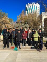 «Таза Қазақстан»: сотрудники столичного музея провели экологическую акцию