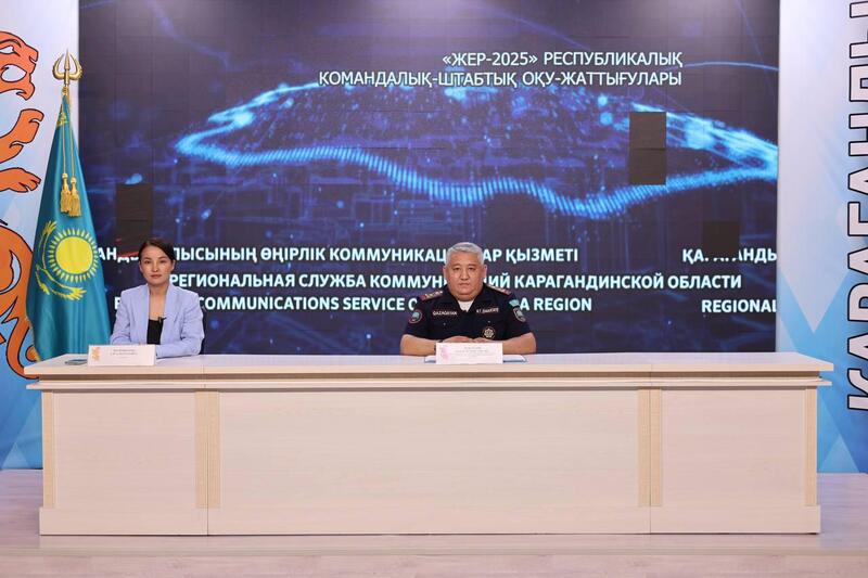 Спасатели Карагандинской области покажут готовность участия в ликвидации последствий землетрясения