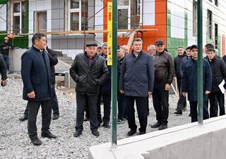 В микрорайоне Жас Оркен завершается строительство нового детского сада на 280 мест