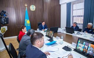 В Жамбылской области обсудили меры по обеспечению пожарной безопасности