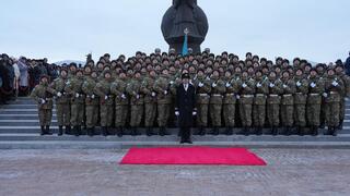 Военнослужащие срочной воинской службы СГО РК приведены к Военной присяге