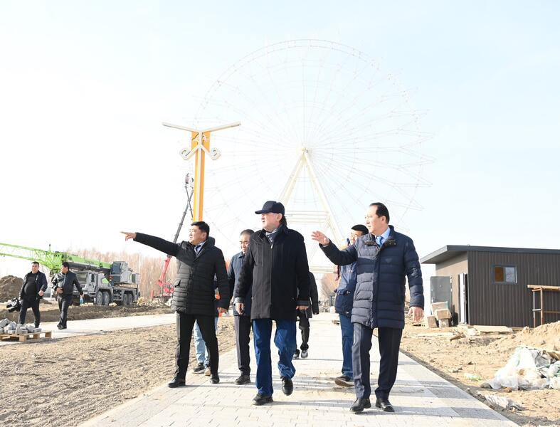 Мухтар Кул-Мухаммед ознакомился с новыми объектами Кызылорды