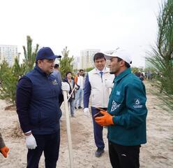 “ТАЗА ҚАЗАҚСТАН”: ВО ВРЕМЯ МАСШТАБНОЙ ЭКОАКЦИИ В ТУРКЕСТАНЕ ВЫСАДИЛИ БОЛЕЕ 2 ТЫСЯЧ ДЕРЕВЬЕВ