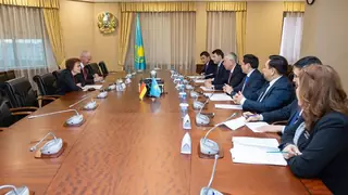 Казахстан и Германия обсудили вопросы промышленной кооперации и развития транспортных коридоров