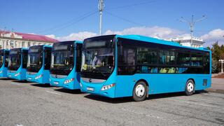 В Таразе на маршруты вышли 24 новых автобуса