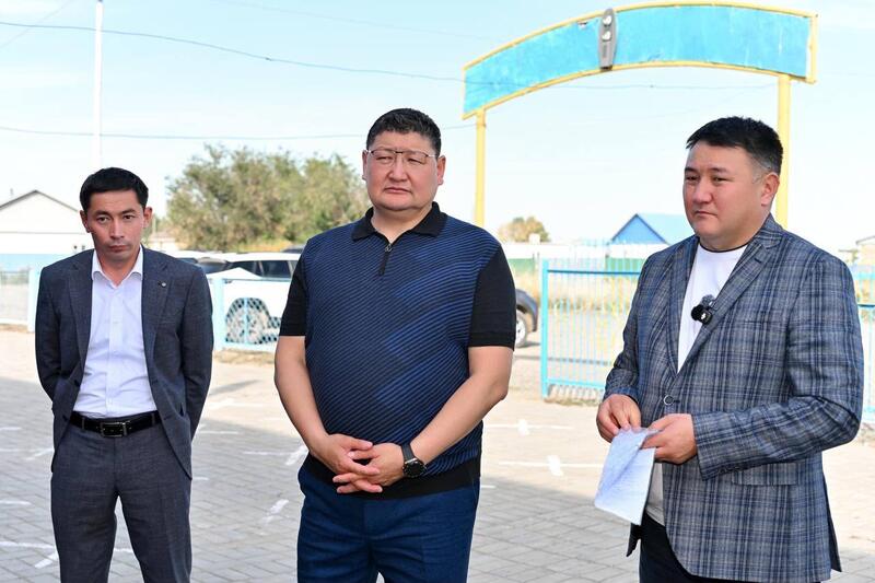 Аким области посетил село Тана мырза