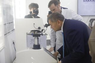 Министр Саясат Нурбек посетил модернизированные объекты Университета Шакарима