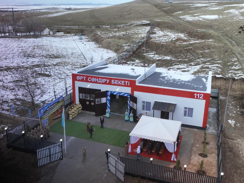 В регионах Казахстана расширяется противопожарная инфраструктура в сельской местности