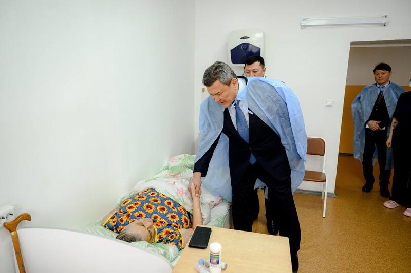 Первый рабочий день 2026 года аким области начал с рабочей поездки в район имени Г.Мусрепова