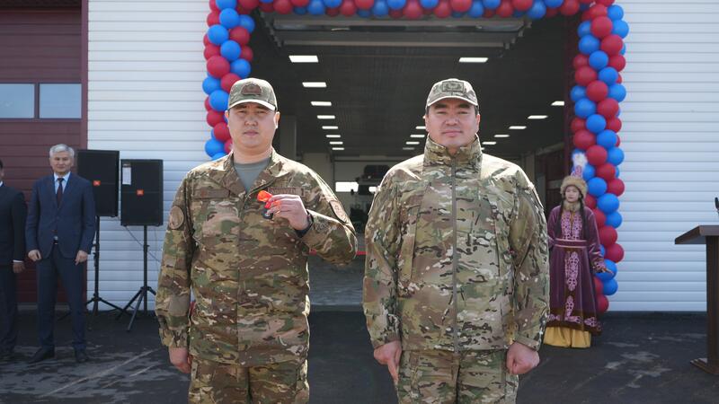 Впервые в истории независимости в посёлке Жайрем открыто универсальное спасательное подразделение