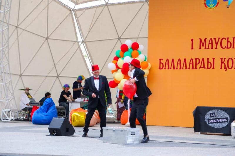 Концерт в честь Дня защиты детей прошел в Астане
