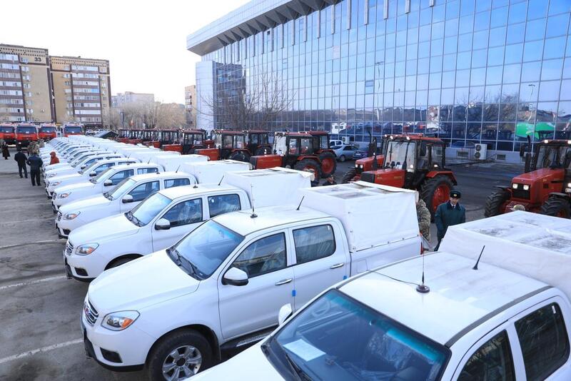 Лесным хозяйствам Актюбинской области передана новая техника