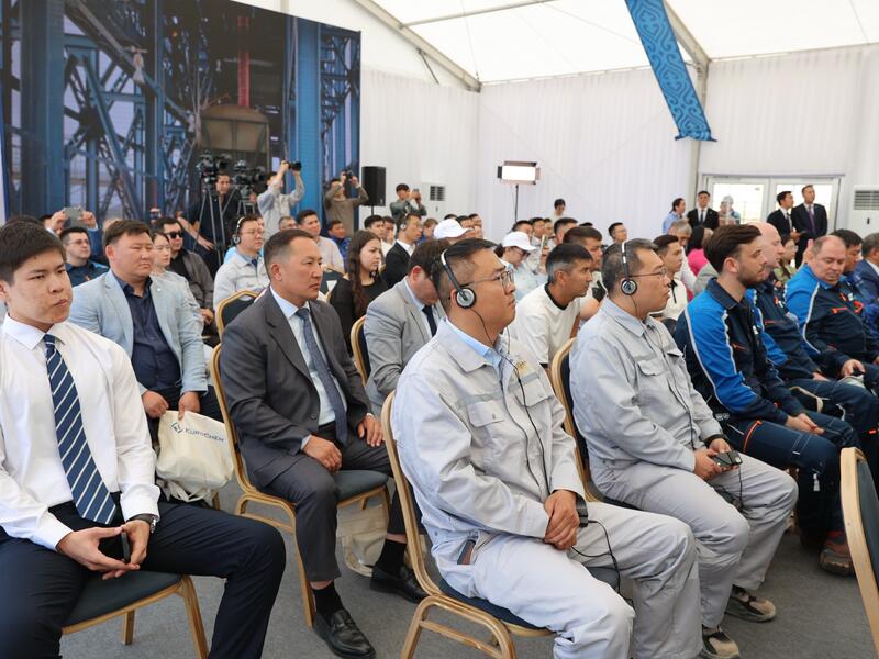 800 тысяч тонн серной кислоты в год: крупный завод запущен в Жамбылской области