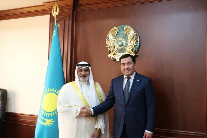 Министр энергетики Казахстана Ерлан Аккенженов провёл встречу с Генеральным секретарём ОПЕК Его Превосходительством Хайтамом Альгайсом в Астане