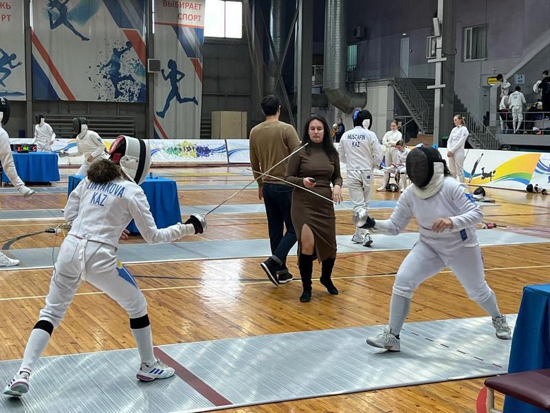 Караганда впервые принимает Кубок Казахстана по фехтованию