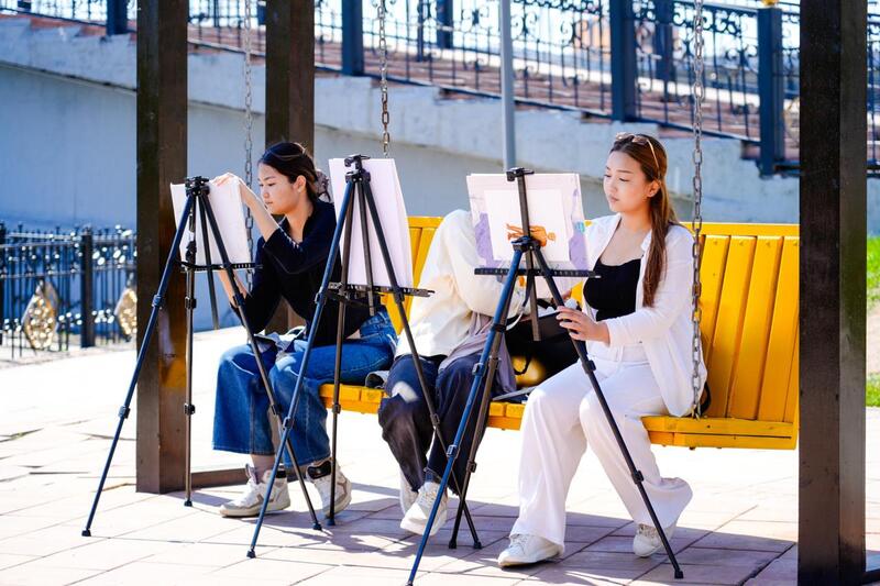 «Таза Қазақстан»: в столице прошел конкурс рисунков среди школьников