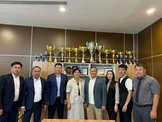 ШАХМАТНЫЙ СПОРТ ВОЗРОЖДАЮТ В ТУРКЕСТАНСКОЙ ОБЛАСТИ