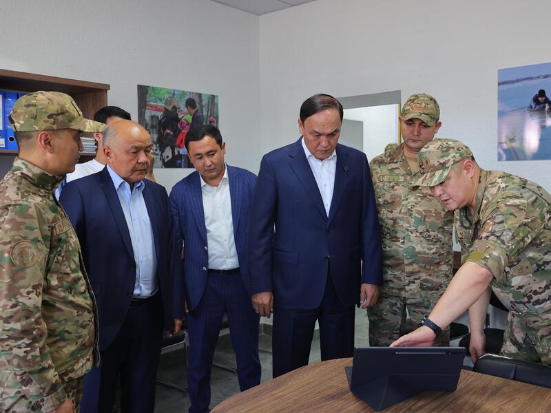Облыс әкімі Мойынқұм ауданындағы ауызсу инфрақұрылымын жаңғырту жұмыстарын тексерді